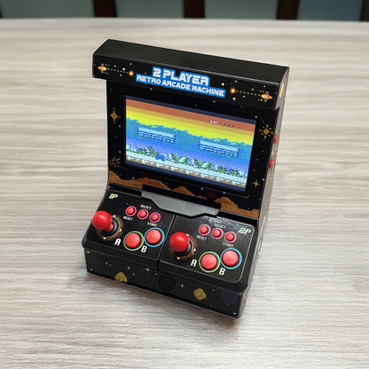 Mini arcade machine 300 spellen dubbele controller