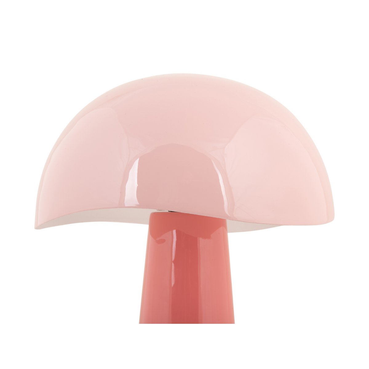 Tafellamp 25 cm roségoud ijzer