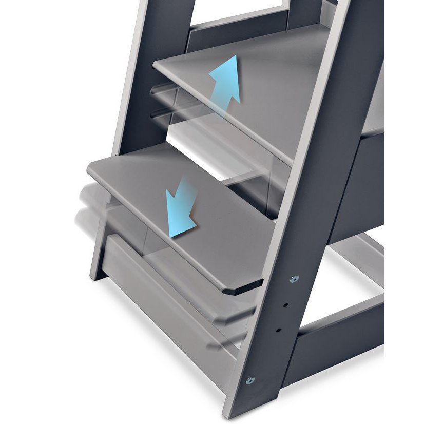 tiSsi® learning tower FELIX beech GREY