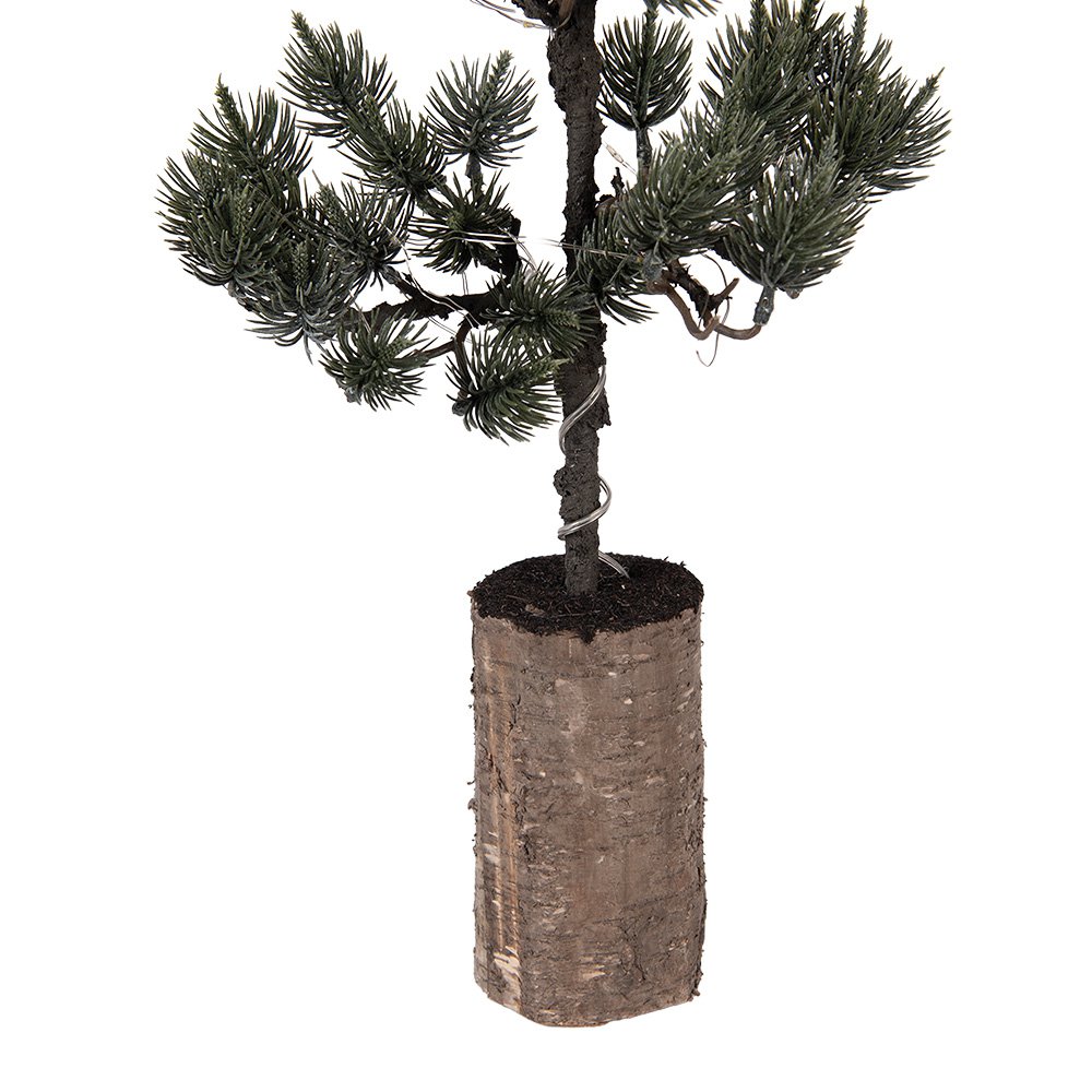 Mini kunstkerstboom 80 cm groen hout