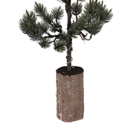 Mini kunstkerstboom 80 cm groen hout