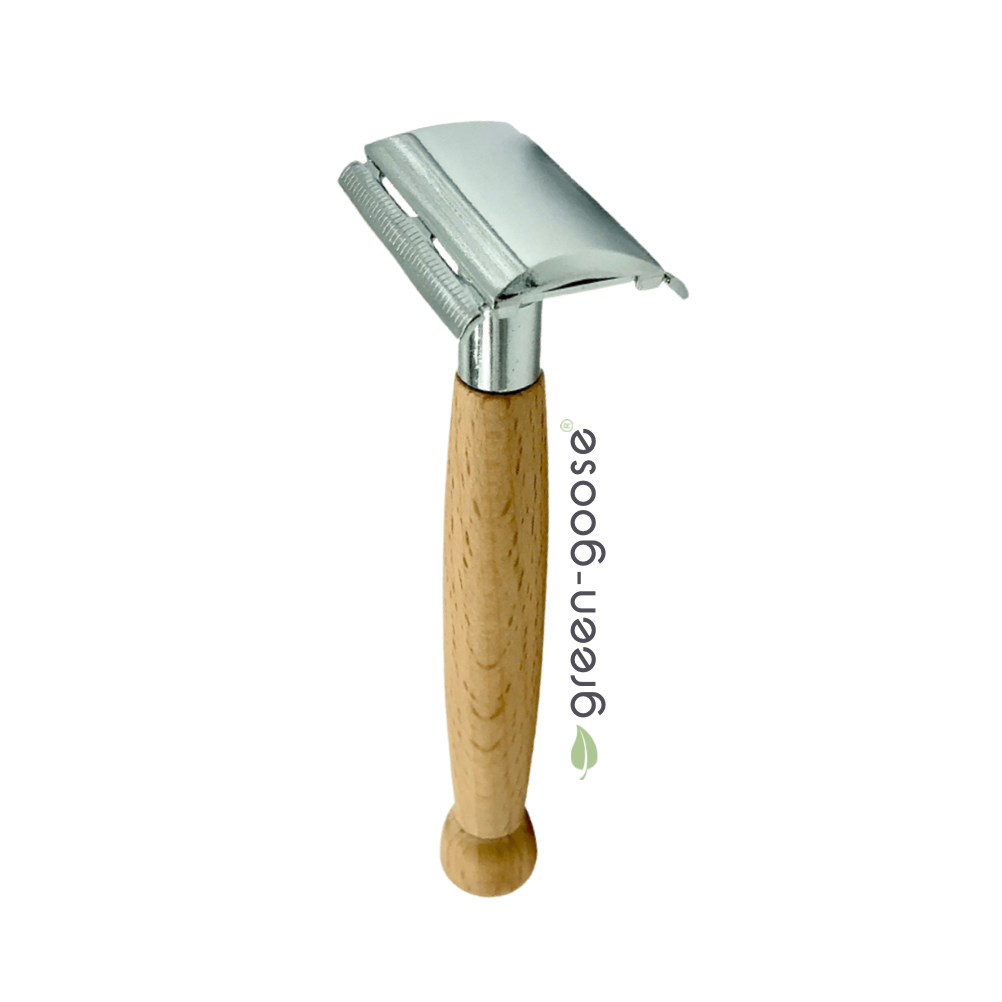 Scheerset bamboe met scheerolie