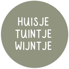 Muurcirkel groen Dibond/Forex