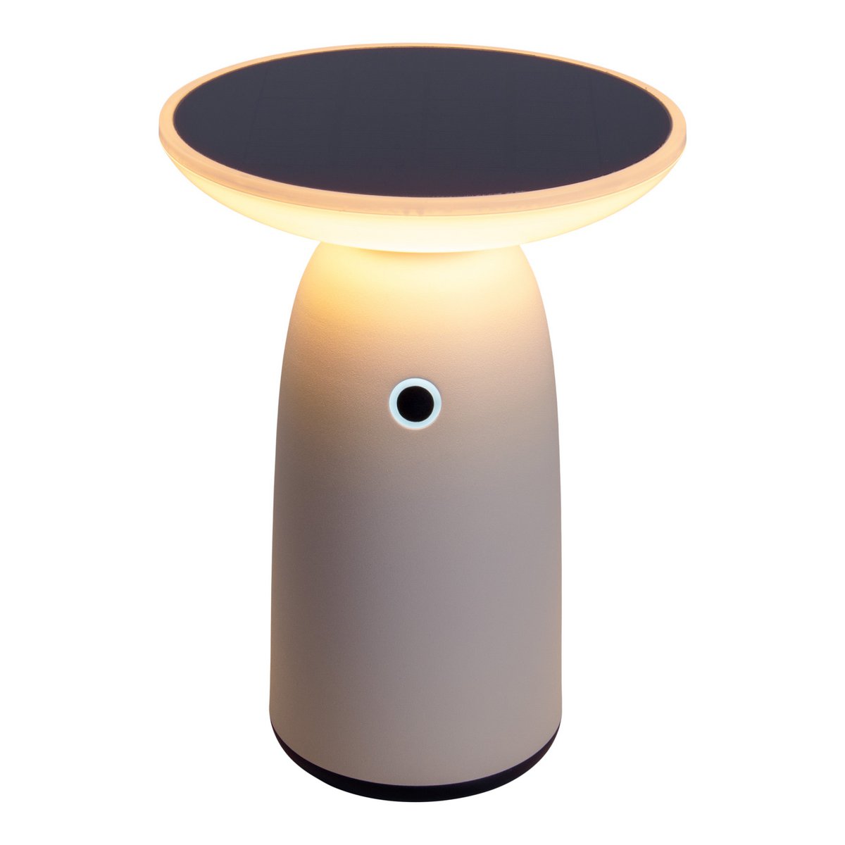 LED Solar Lamp ADA Buiten Tafellamp Metaal en Plastic Wit