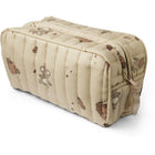 Toilettas 24x10 cm eenhoorn beige