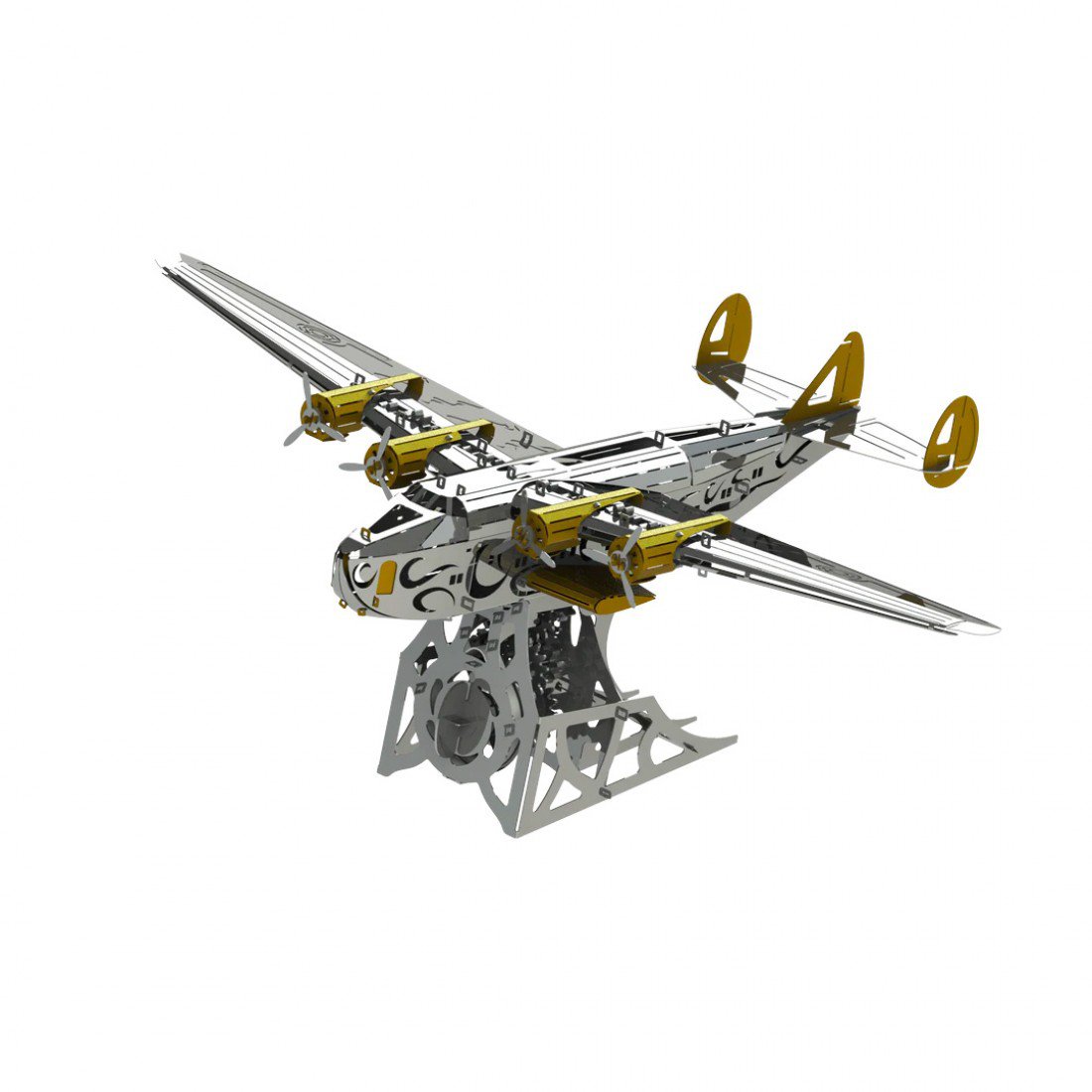 3D Metalen Bouwpakket Splashing Dreamer MT053 Metal Time