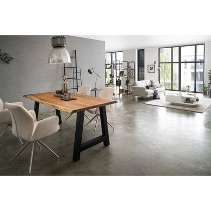 Acacia eettafel 140x80 cm