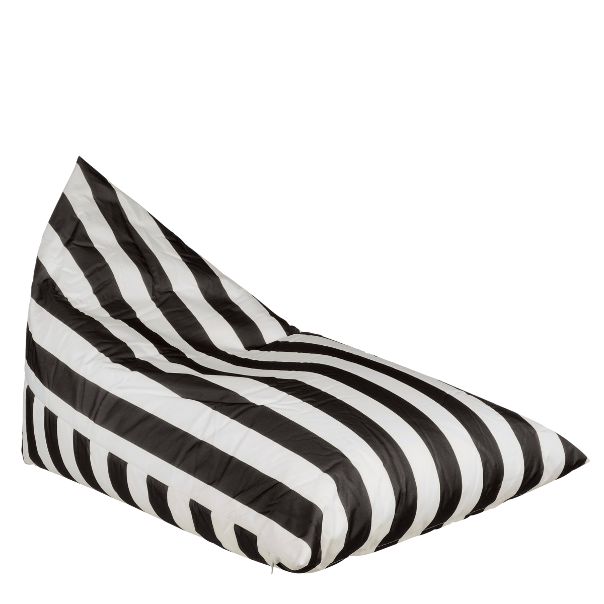 Rissy Zitzak Zwart Wit Gestreept 140x95x95 Cm Binnen Buiten