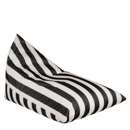 Rissy Zitzak Zwart Wit Gestreept 140x95x95 Cm Binnen Buiten