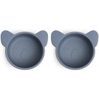 Pink silicone snack box small 2-pack