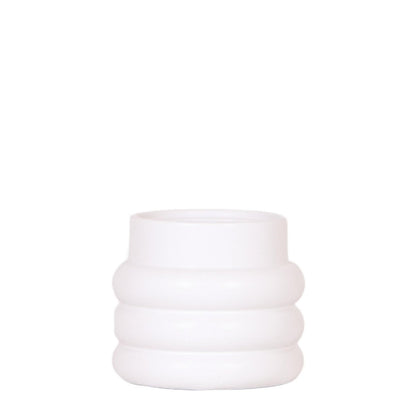 Sierpot keramiek wit Ø9 cm