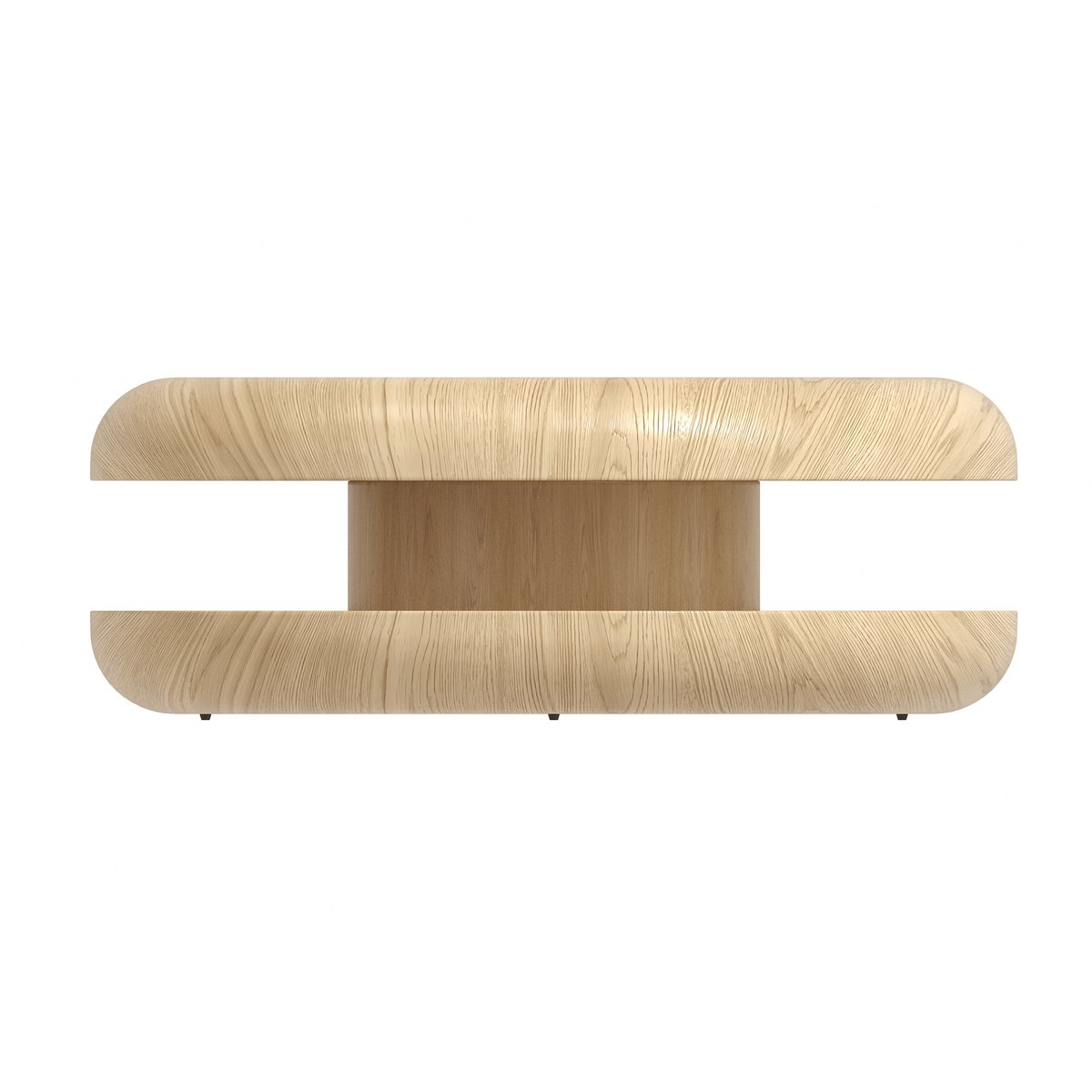 Coffee table Ø 90 cm rotating earth
