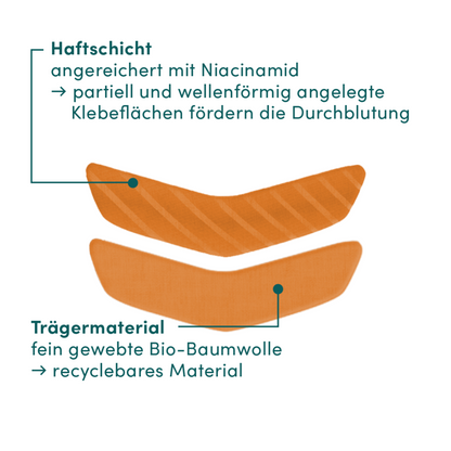 Mondpleisters biologisch katoen met niacinamide 30g