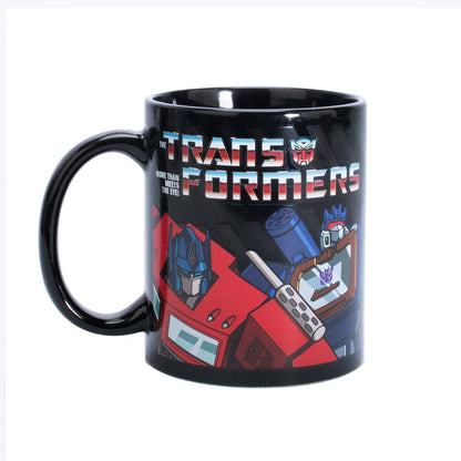 Transformers beker 330 ml keramiek zwart