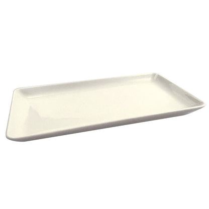 Gerecht 27x14 cm wit porselein