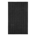 Badmat 50x80 cm katoen zwart