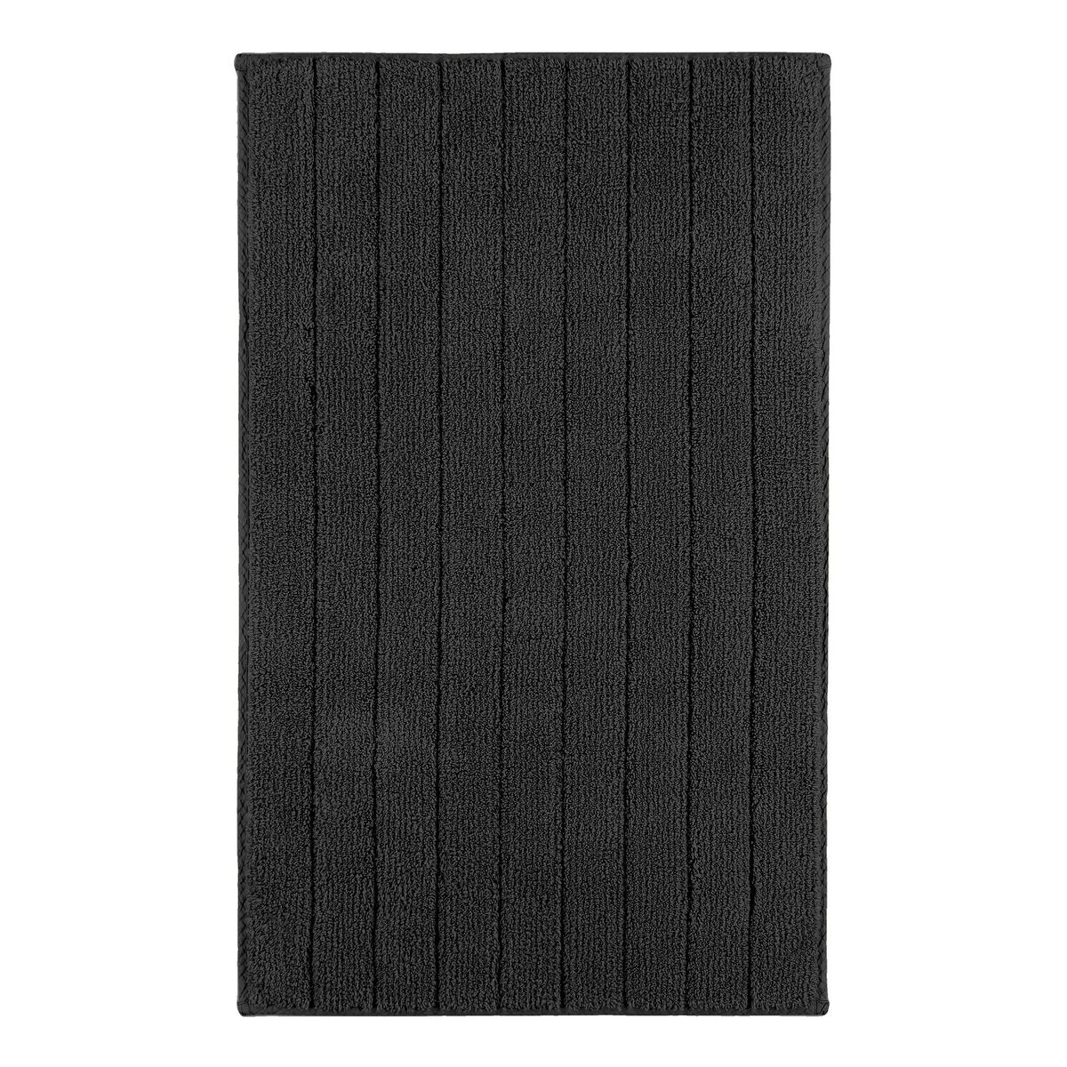 Badmat 50x80 cm katoen zwart
