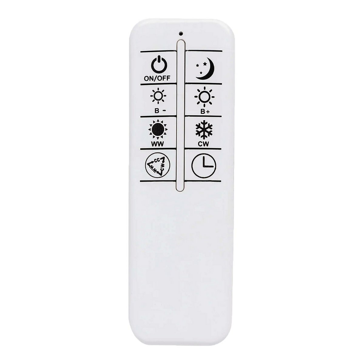 Led Paneel Plafondlamp Nico Wit Met Vaste Led En Functies
