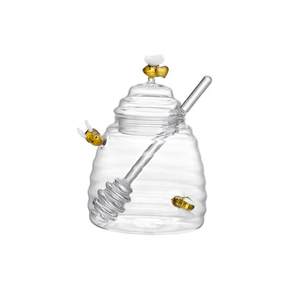 Glass Bee Honey Jar 500ml