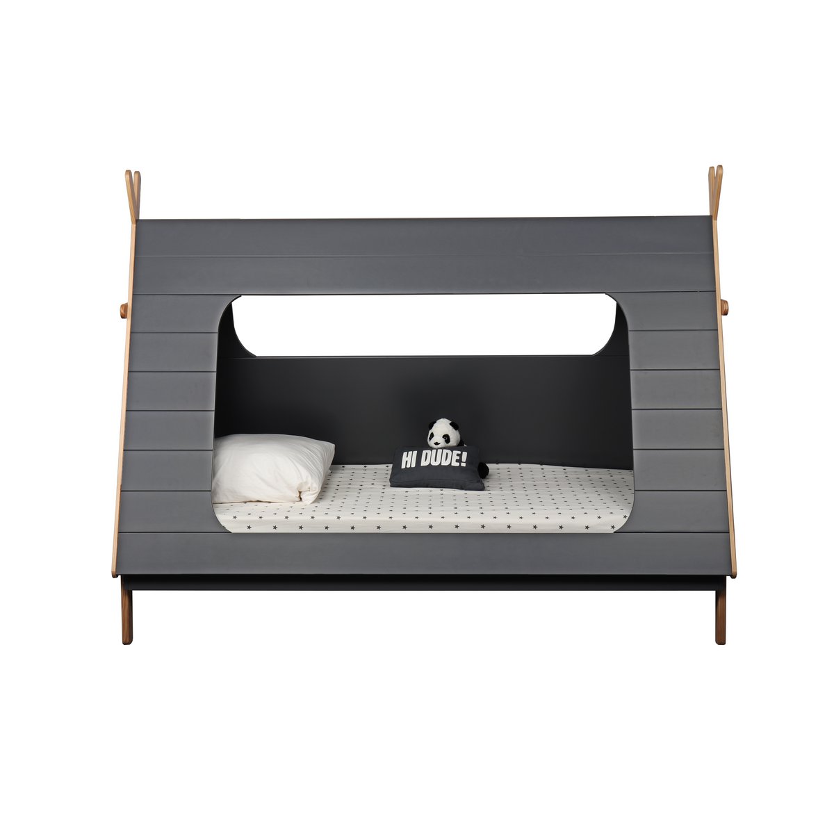 Kinderbed Tipi Vorm Speels Knus Ontwerp Voor Kinderkamer