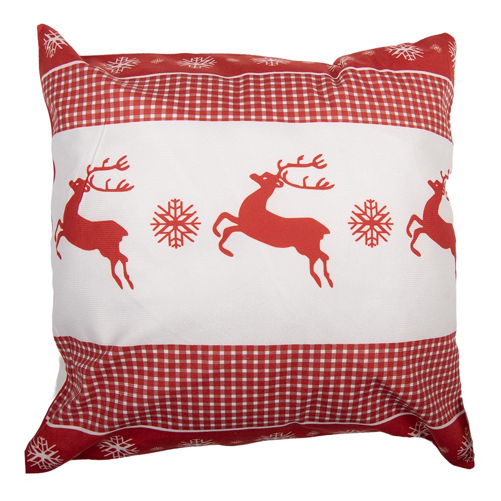 Kussenhoes 45x45 cm Wit Polyester