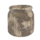 Bloempot Ø 14x13 cm terracotta beige