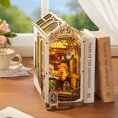 Robotime, DIY, Book Nook Holiday Café, TGB15, 23,2x6,5x31,6cm
