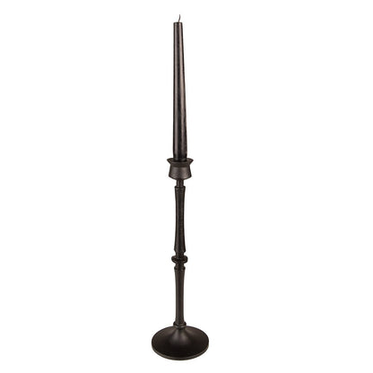 Kandelaar 33 cm aluminium zwart