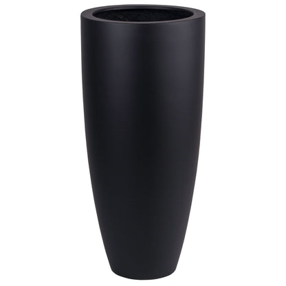 Plantenpot Kentucky black Ø47x100 cm polyester