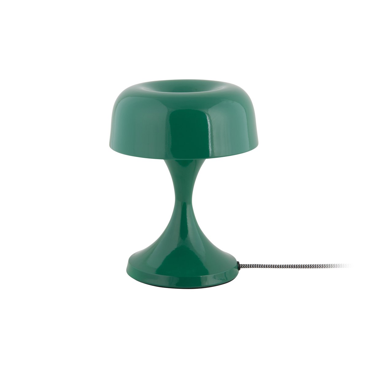 Tafellamp 16x16x20 cm groen ijzer