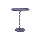 Bijzettafel Zig Zag blauw 44x52 cm ijzer
