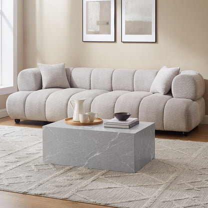 Coffee table grey 90x60 cm
