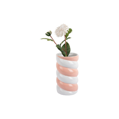Vaas Marshmallow Medium 23x14 cm meerkleurig keramiek