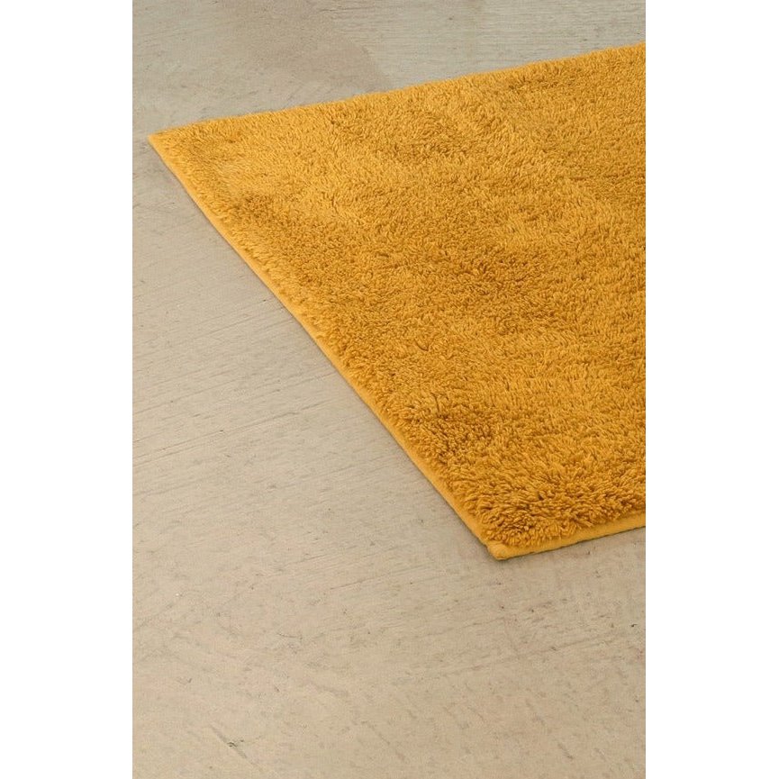Bidetmat 60x60 cm katoen oker