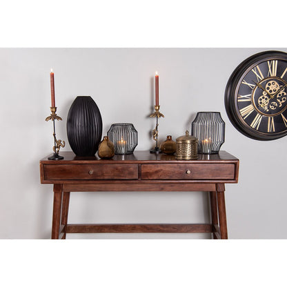 Bureautafel hout bruin 122x41x82 cm