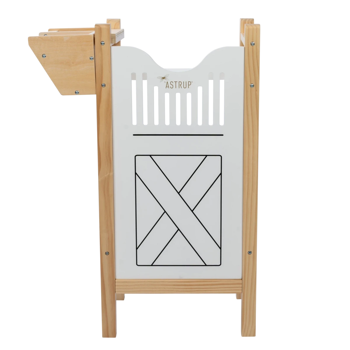 Paardenbox voor 2 stokpaarden