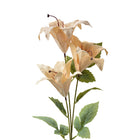 Kunstbloem 72 cm beige kunststof