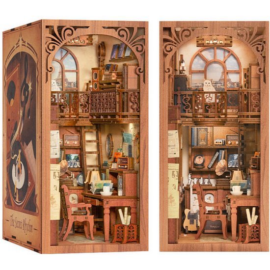 Booknook 18x11x23 cm hout