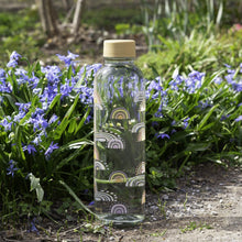 BOHO REGENBOOG Glazen fles van 0,7 l