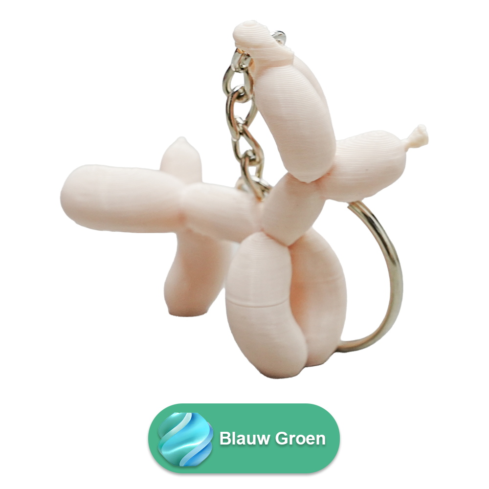 Sleutelhanger ballon hond plassend PLA