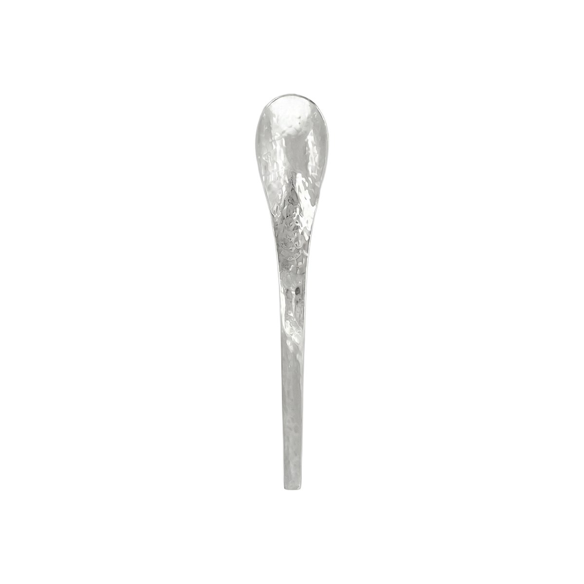 theelepels zilver gehamerd set van 6