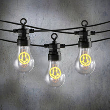Smiley Led Lichtsnoer Buiten Geel L450cm Sfeervol Decoratief
