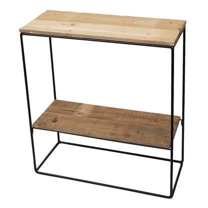 Wandtafel reclaimed wood 60x25x66 cm