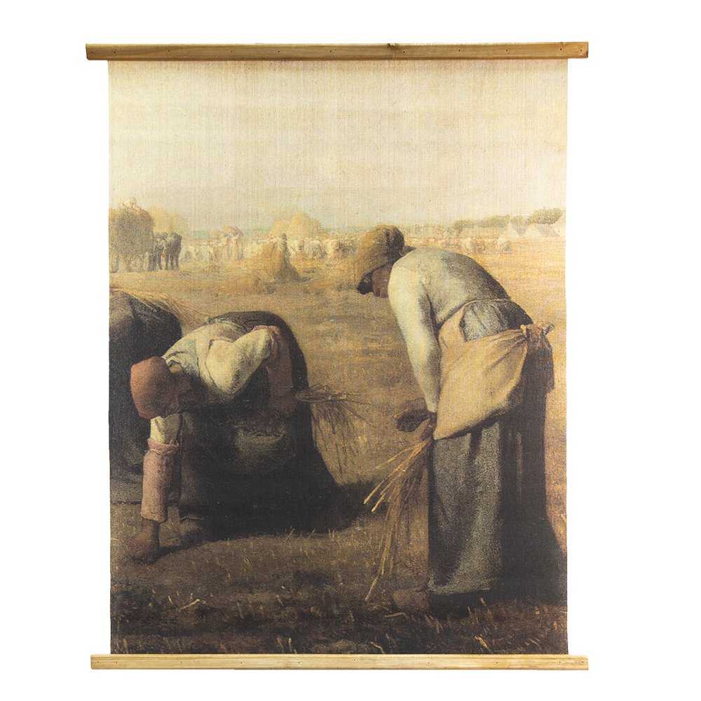 Wandkleed 80x100 cm bruin beige