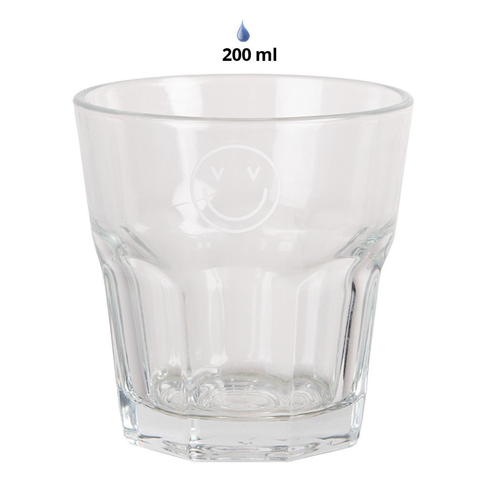 Waterglas 200 ml transparant glas