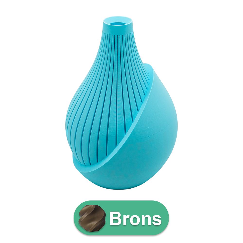 Elodie 3D vase - 3D printed vase - Sustainable PLA - Suitable for artificial flowers