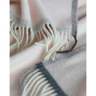Merino/Cashmere Throw Blanket Milan Pink Orlo