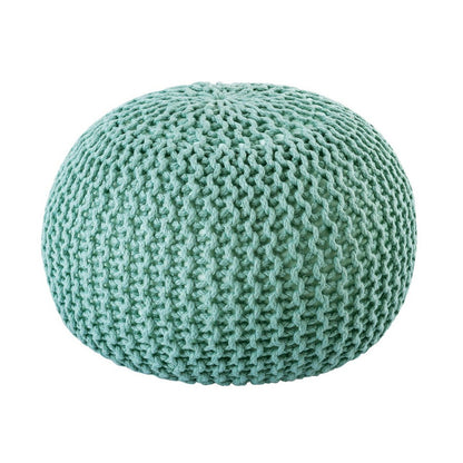 Pouf buiten Ø55x37 cm gerecycled plastic