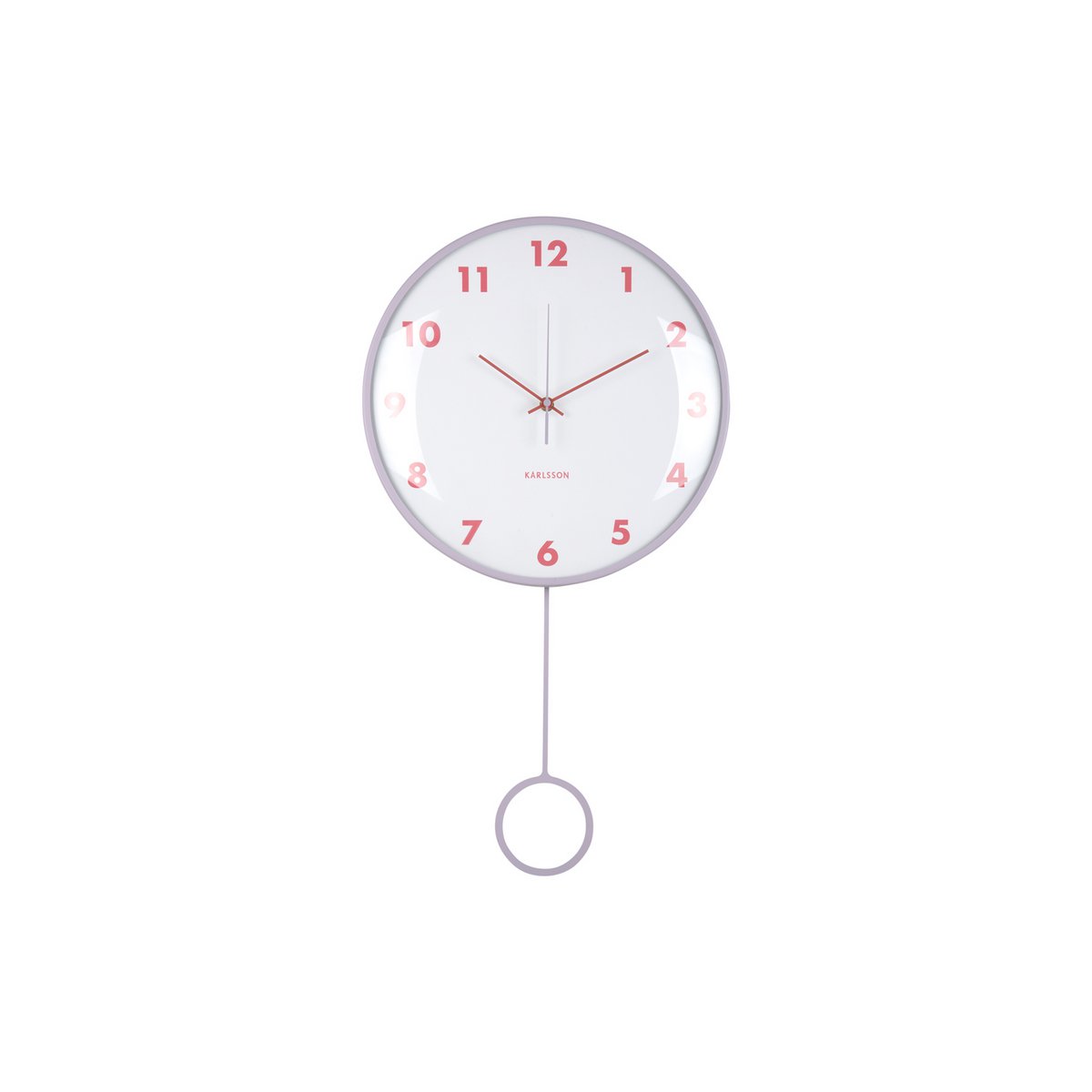 Wandklok Karlsson Brutale Dome Slinger Ø30 cm