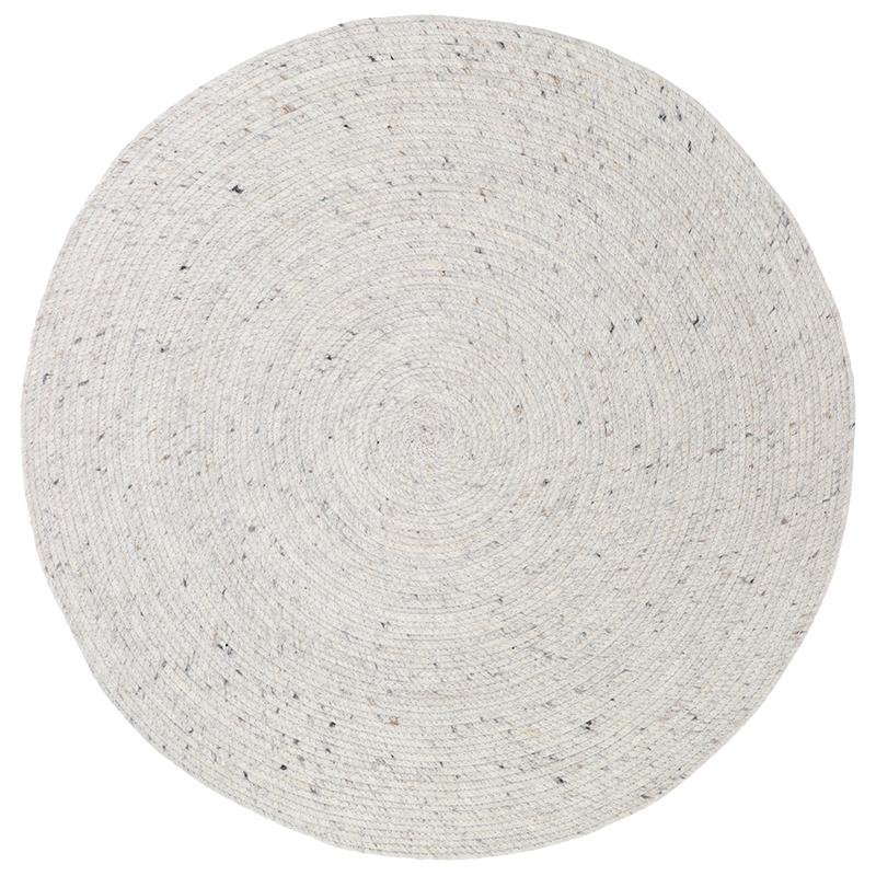 NEETHU NATURAL L felted wool rug